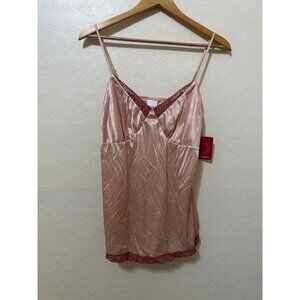 Vintge Y2K Babydoll Xhilaration Womans Satin Cami Top Size 2X Dainty Coquette